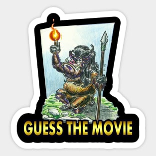 GUESS THE MOVIE 5 Sticker